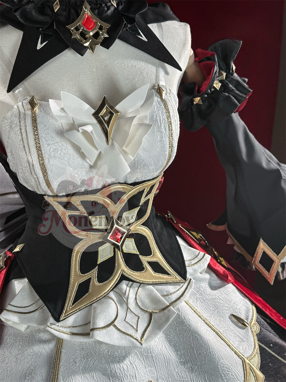 Monenjoy　原神 サンドローネ　コスプレ衣装　金属製パーツUP　背中ゼンマイ回転可能　イベント舞台対応 MONENJOY