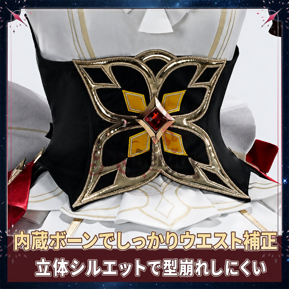 Monenjoy 原神 サンドローネ 傀儡 コスプレ衣装 金属製パーツUP  背部ゼンマイ可動 礼服風コスチューム イベント・ハロウィン対応 高級版 MONENJOY