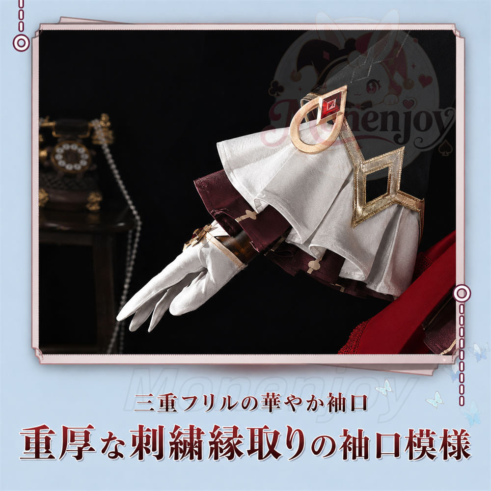 Monenjoy 原神 サンドローネ 傀儡 Pla材質パーツ仕様 背部ゼンマイ可動 コスプレ衣装　礼服風　洋服　コスチューム　イベントハロウィン対応 MONENJOY