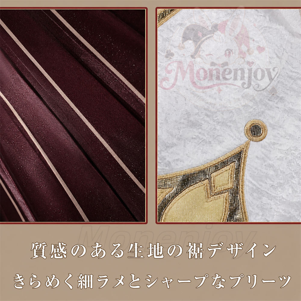 Monenjoy 原神 サンドローネ 傀儡 Pla材質パーツ仕様 背部ゼンマイ可動 コスプレ衣装　礼服風　洋服　コスチューム　イベントハロウィン対応 MONENJOY