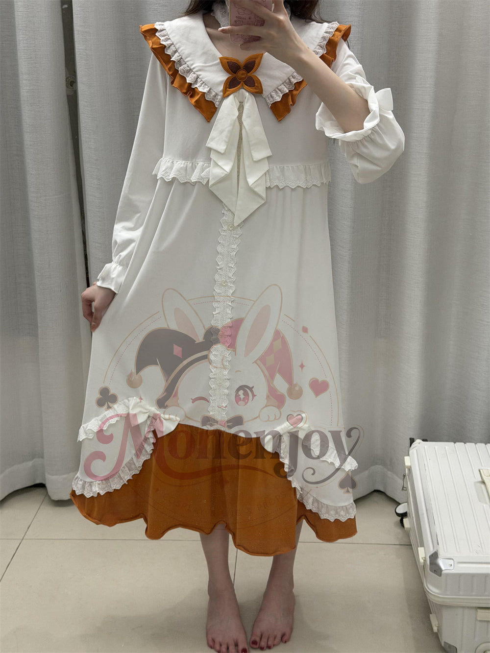 Monenjoy 原神 　サンドローネ 　パジャマ風　生活着　  Sandrone　  部着風　コスプレ衣装　コスチューム　 Monenjoy