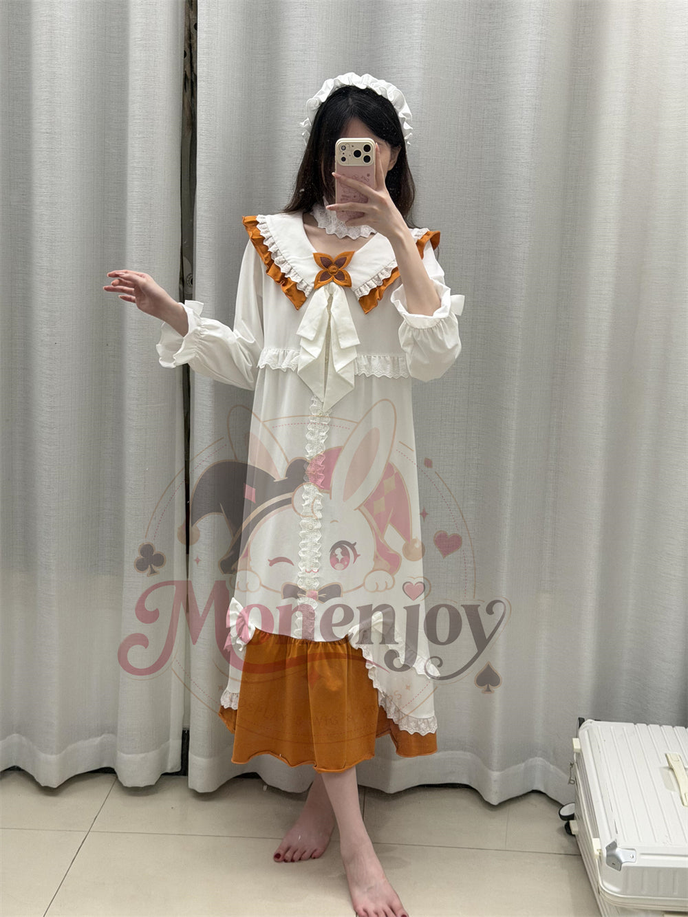 Monenjoy 原神 　サンドローネ 　パジャマ風　生活着　  Sandrone　  部着風　コスプレ衣装　コスチューム　 Monenjoy