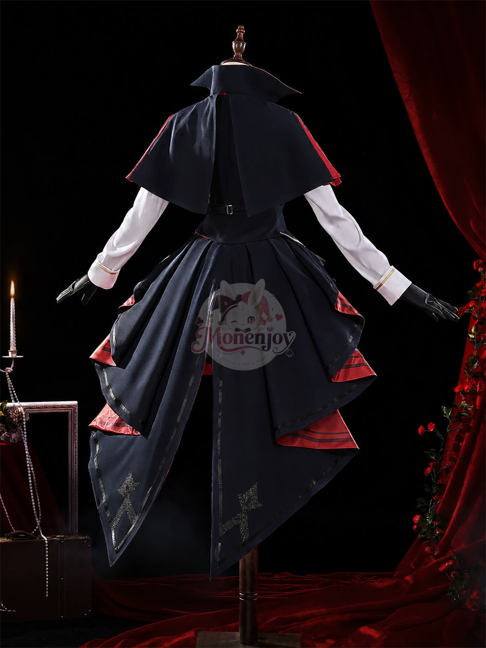 第一弾予約受注中　Monenjoy　原神 サンドローネ「卓上劇団」コスプレ衣装　帽子付3dPLAパーツ｜吸血鬼・ハロウィン MONENJOY