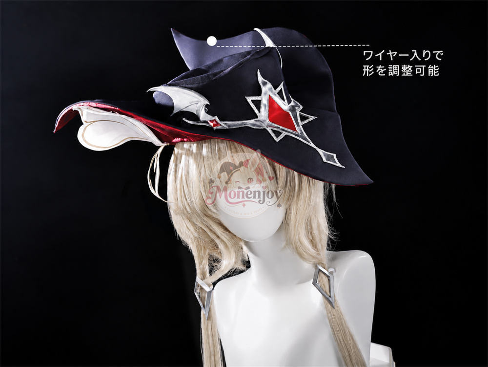 第一弾予約受注中　Monenjoy　原神 サンドローネ「卓上劇団」コスプレ衣装　帽子付3dPLAパーツ｜吸血鬼・ハロウィン MONENJOY