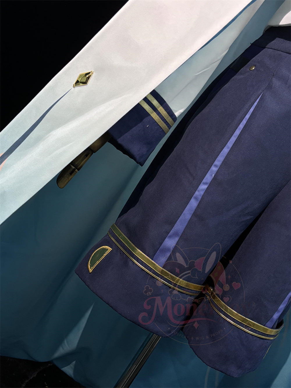 Monenjoy 原神　散兵(スカラマシュ)　 コスプレ衣装　愚人衆（ファデュイ）執行官　3dPLA材質Ver　コスチューム Monenjoy