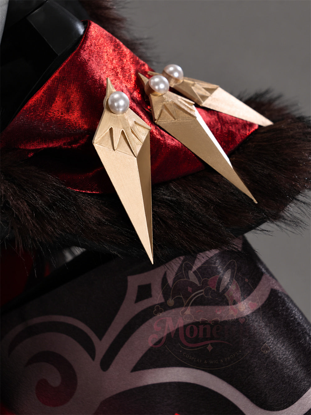 Monenjoy 原神　淑女(シニョーラ　コスプレ衣装　愚人衆（ファデュイ）執行官　3dPLA材質Ver　コスチューム Monenjoy