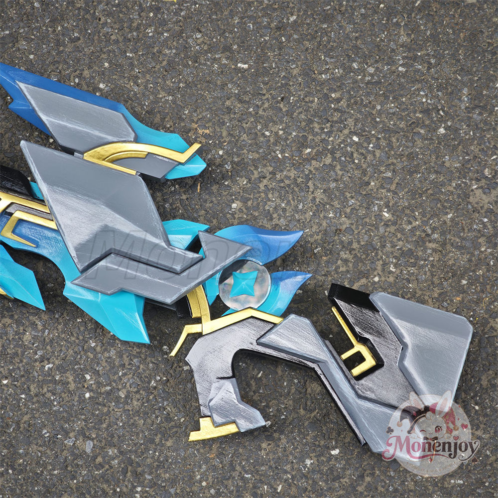 Monenjoy 原神 スネージナヤ 　コスプレ道具　72cm　銃モデル　武器モデル　PU＋アクリル材質　イベント舞台対応 MONENJOY