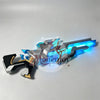 Monenjoy 原神 スネージナヤ シャタナヤの蒼銀 70cm｜発光対応 FDM製 銃型コスプレ道具