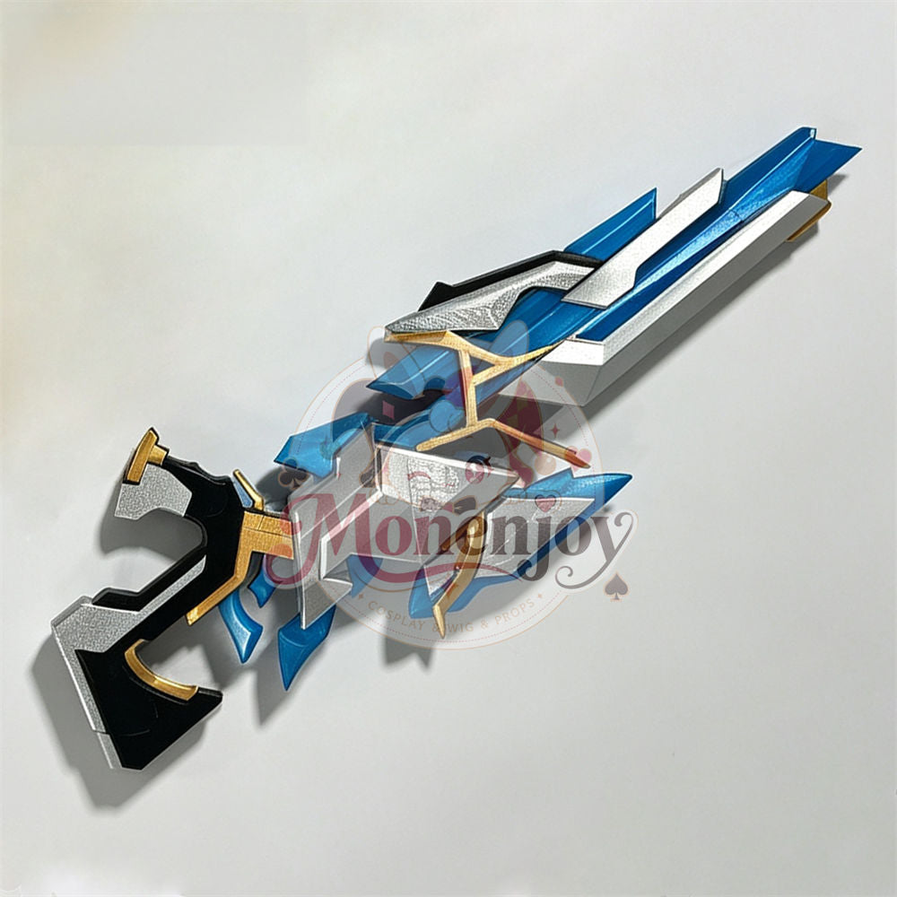 Monenjoy 原神 スネージナヤ シャタナヤの蒼銀 70cm｜発光対応 FDM製 銃型コスプレ道具