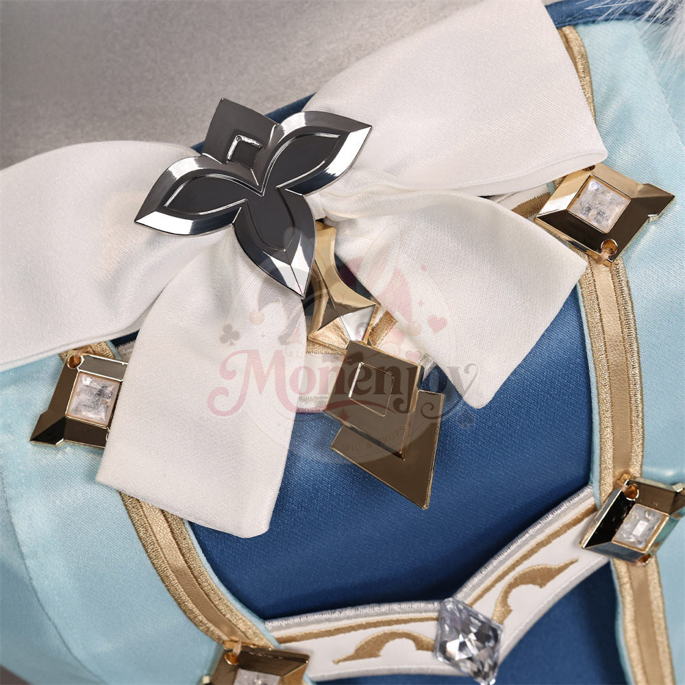 Monenjoy 原神 ヴェスナ コスプレ衣装｜金属製パーツ・ホログラム妖精の羽付き