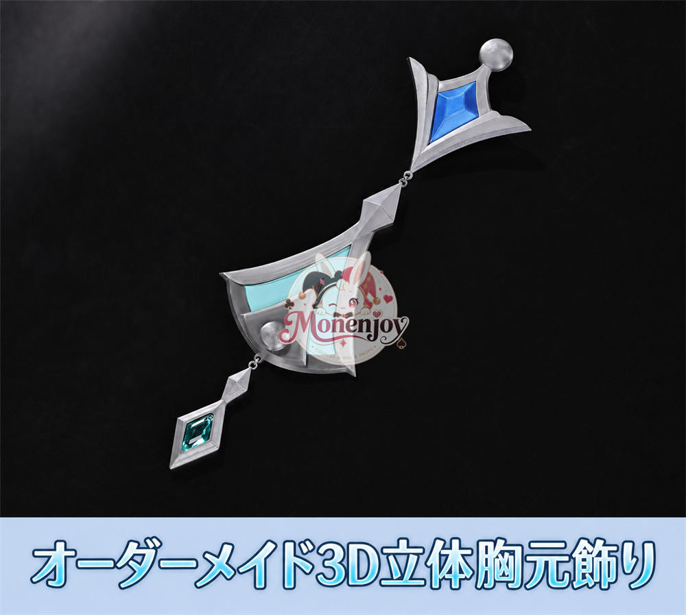 Monenjoy　原神 ヴォジャニーツァ / Vodyanitsa 3dPLA材質パーツVer　コスチューム　ドレス風　舞台服 Monenjoy