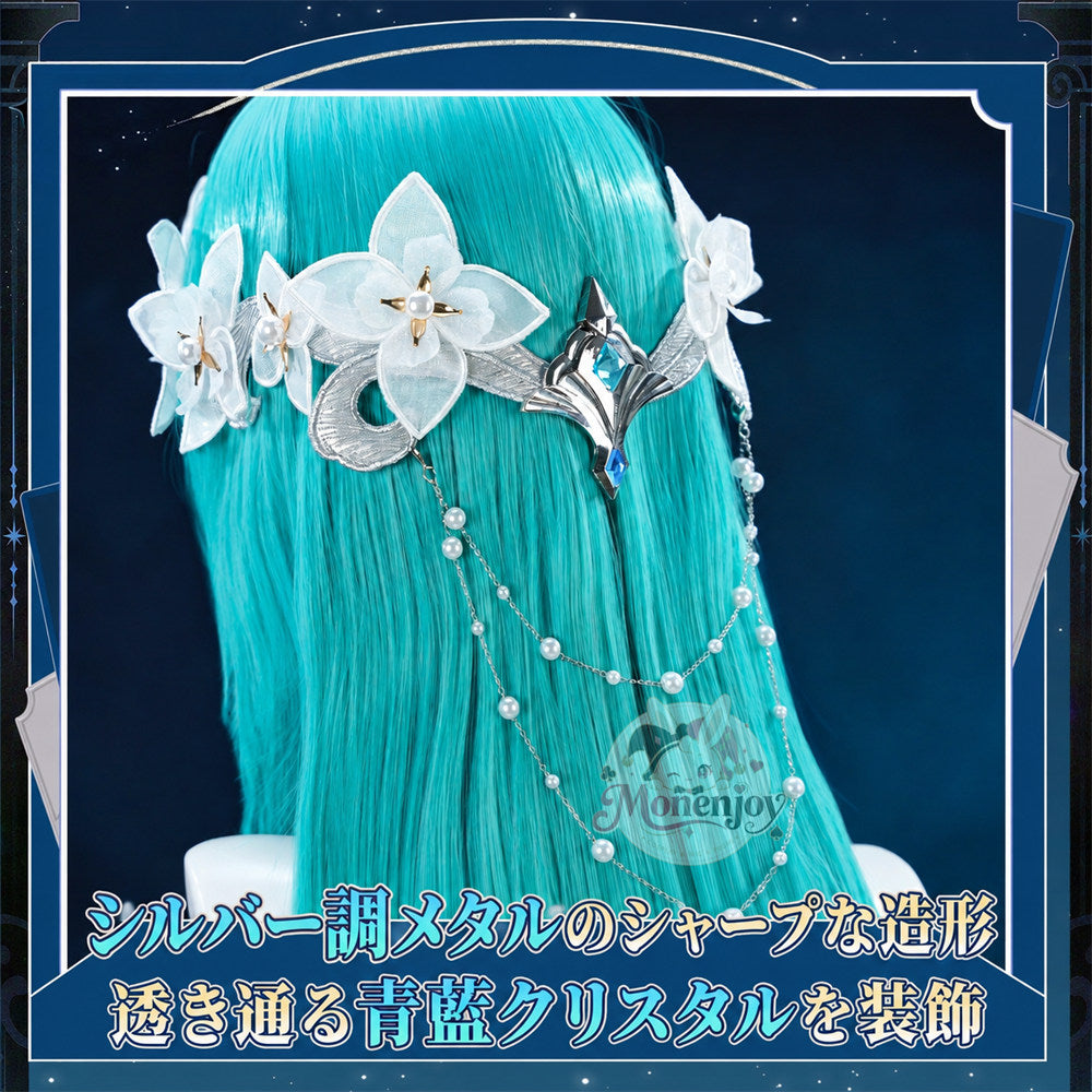 Monenjoy 原神 ヴォジャニーツァ コスプレ衣装｜金属製パーツ・発光対応 豪華刺繍コスチューム MONENJOY