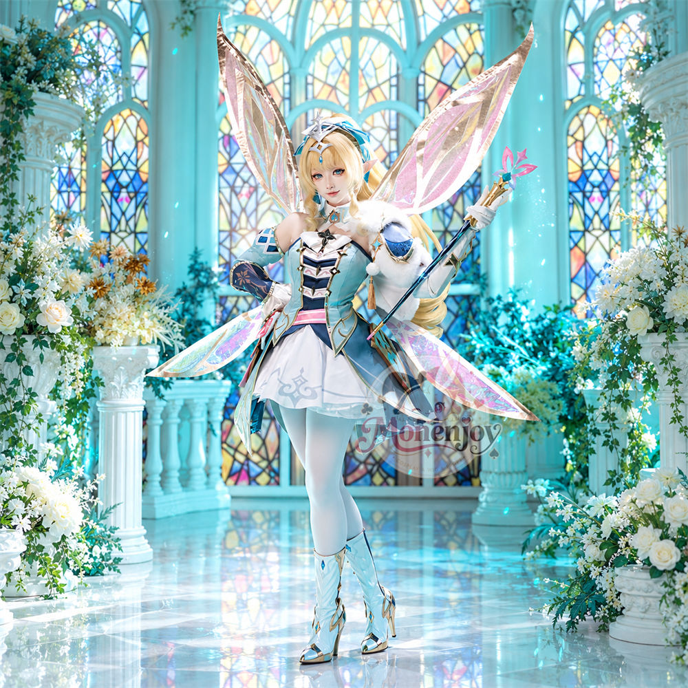 原神 ヴェスナ（Vesna）金属製パーツVer. コスプレ衣装　シューズカバー付　コスチューム　｜Monenjoy Monenjoy