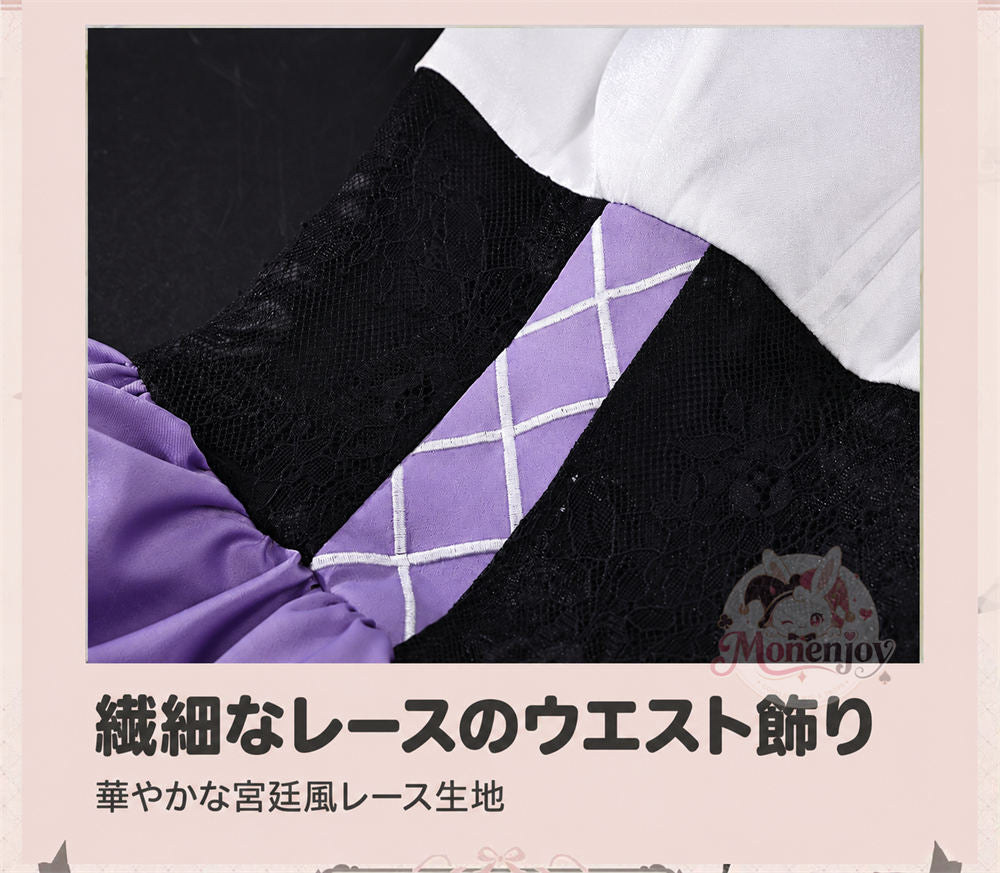 Monenjoy 魔法少女まどか☆マギカ　暁美ほむら コスプレ衣装｜Magia Day 2026 ドレス・サテン・3Dプリント装飾 まどマギ　ドレス