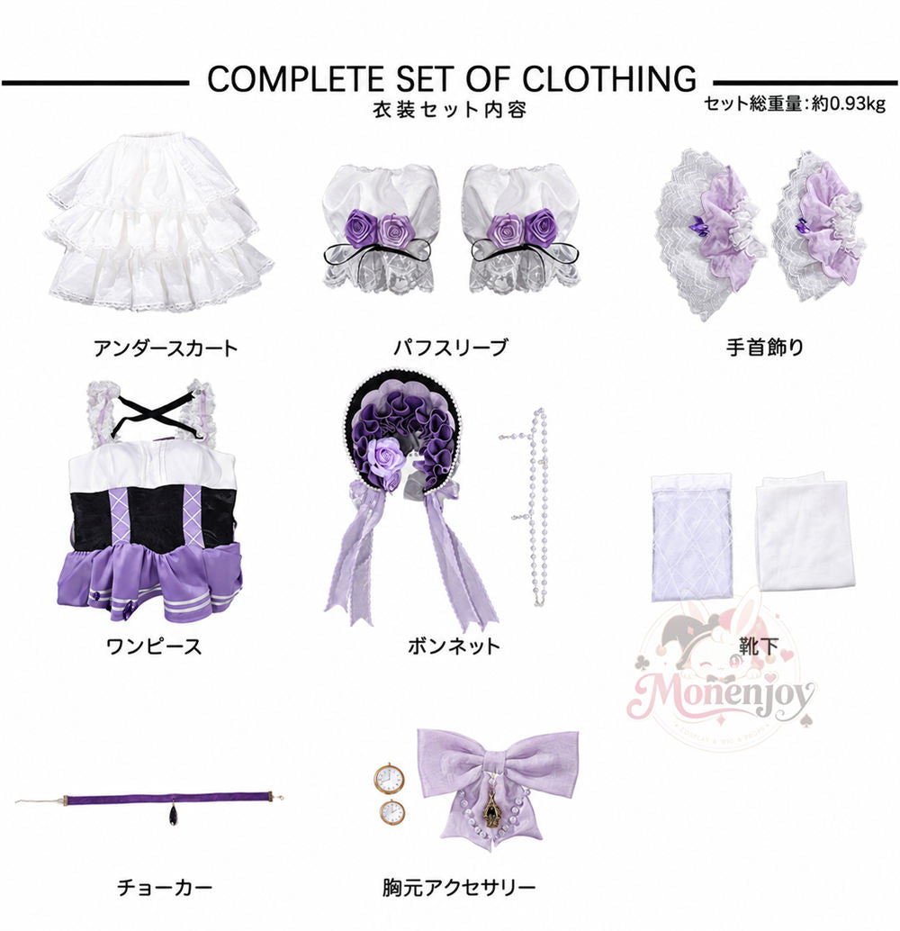 Monenjoy 魔法少女まどか☆マギカ　暁美ほむら コスプレ衣装｜Magia Day 2026 ドレス・サテン・3Dプリント装飾 まどマギ　ドレス