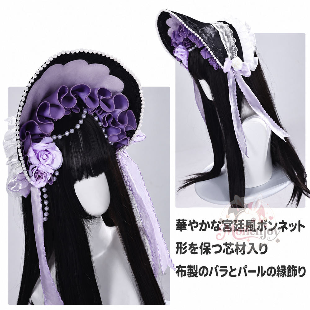 Monenjoy 魔法少女まどか☆マギカ　暁美ほむら コスプレ衣装｜Magia Day 2026 ドレス・サテン・3Dプリント装飾 まどマギ　ドレス