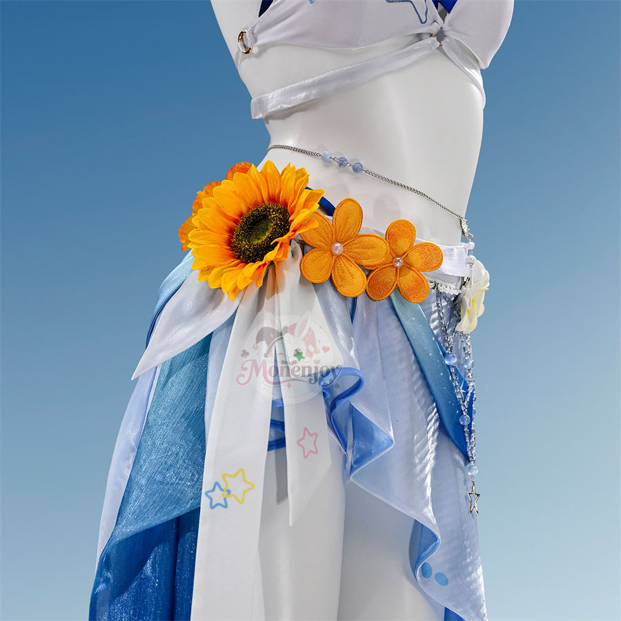 Monenjoy 崩壊スターレイル ロビン 夏空の歌＆アベンチュリン 波と戯れる夏 コスプレ衣装 夏服コスチューム cosplay イベント衣装 Monenjoy