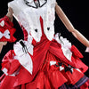 Monenjoy　崩壊スターレイル　星神アッハ コスプレ衣装　約3mトレーン・仮面ヘッドドレス　洋服風　舞台服 MONENJOY