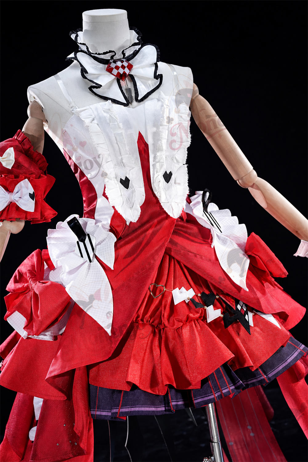 Monenjoy　崩壊スターレイル　星神アッハ コスプレ衣装　約3mトレーン・仮面ヘッドドレス　洋服風　舞台服 MONENJOY