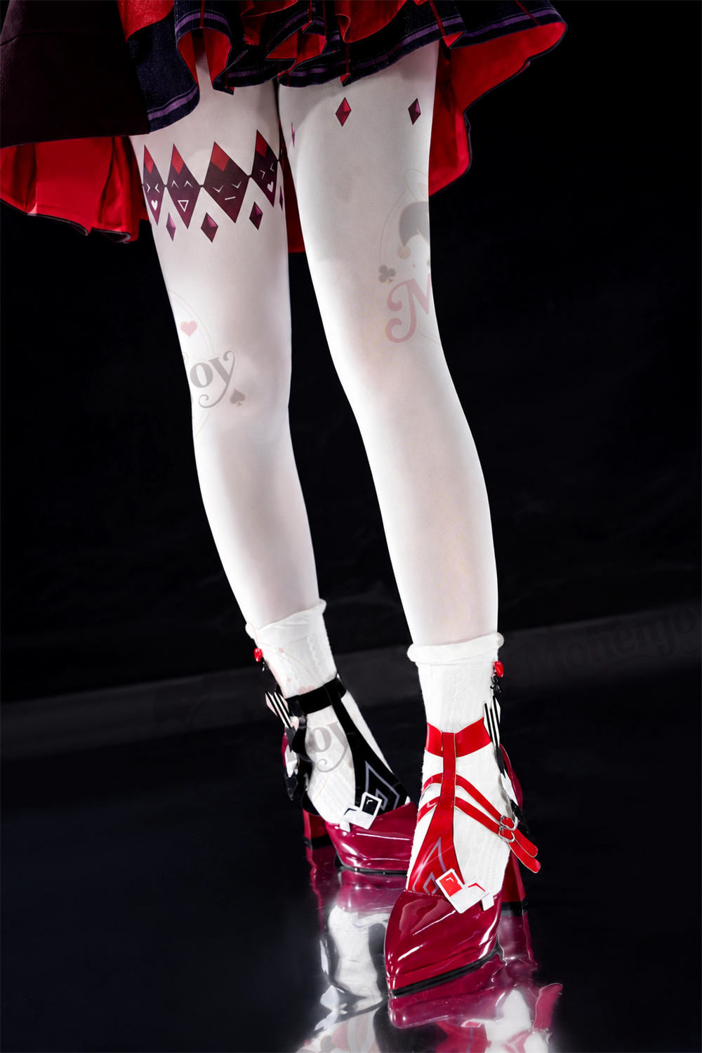 Monenjoy　崩壊スターレイル　星神アッハ コスプレ衣装　約3mトレーン・仮面ヘッドドレス　洋服風　舞台服 MONENJOY