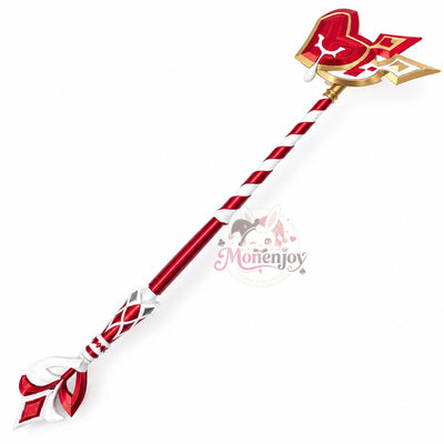 Monenjoy 崩壊スターレイル 星神アッハ コスプレ用マジックステッキ｜約50cm・PLA製