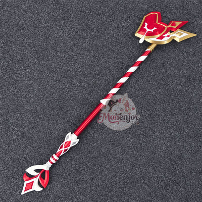 Monenjoy 崩壊スターレイル 星神アッハ コスプレ用マジックステッキ｜約50cm・PLA製
