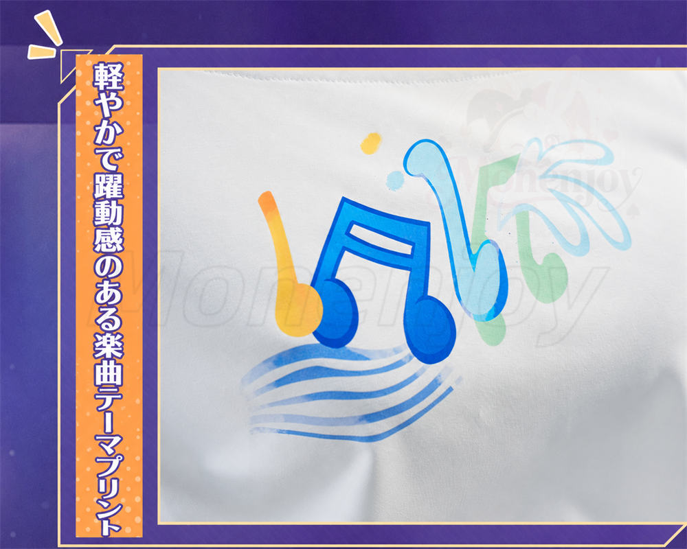 限定販売　Monenjoy　崩壊スターレイル 芬达コラボ ロビン 夏服　コスチューム　ファンタコラボ　コスプレ衣装