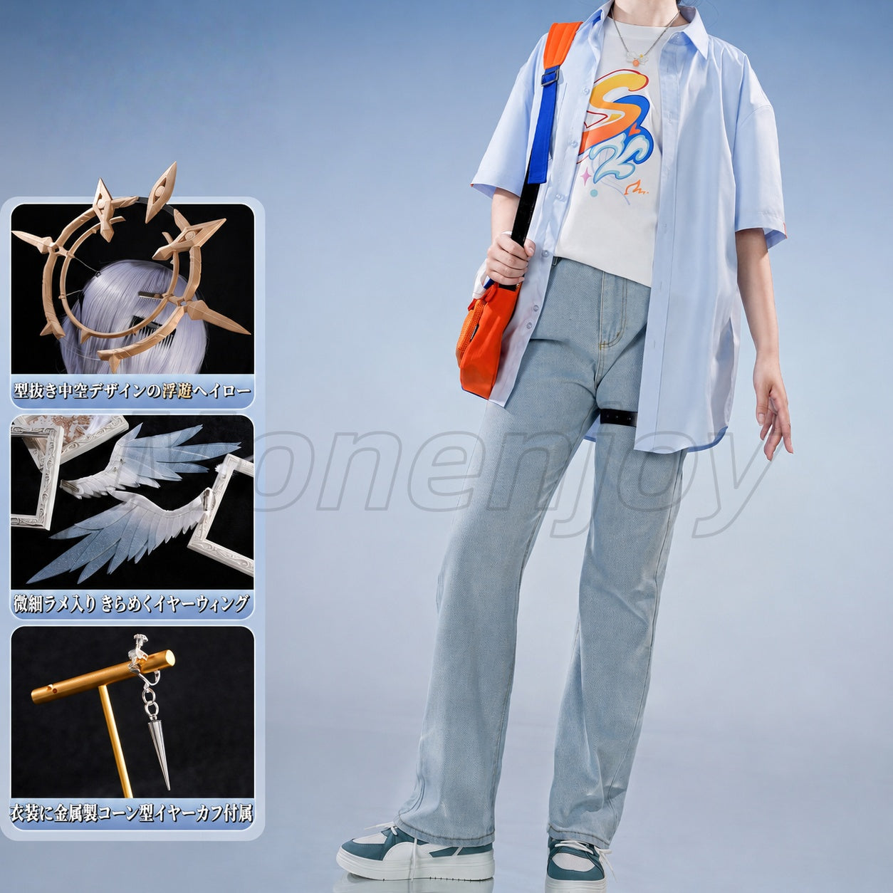 限定販売　Monenjoy　崩壊スターレイル 芬达コラボ ロビン 夏服　コスチューム　ファンタコラボ　コスプレ衣装