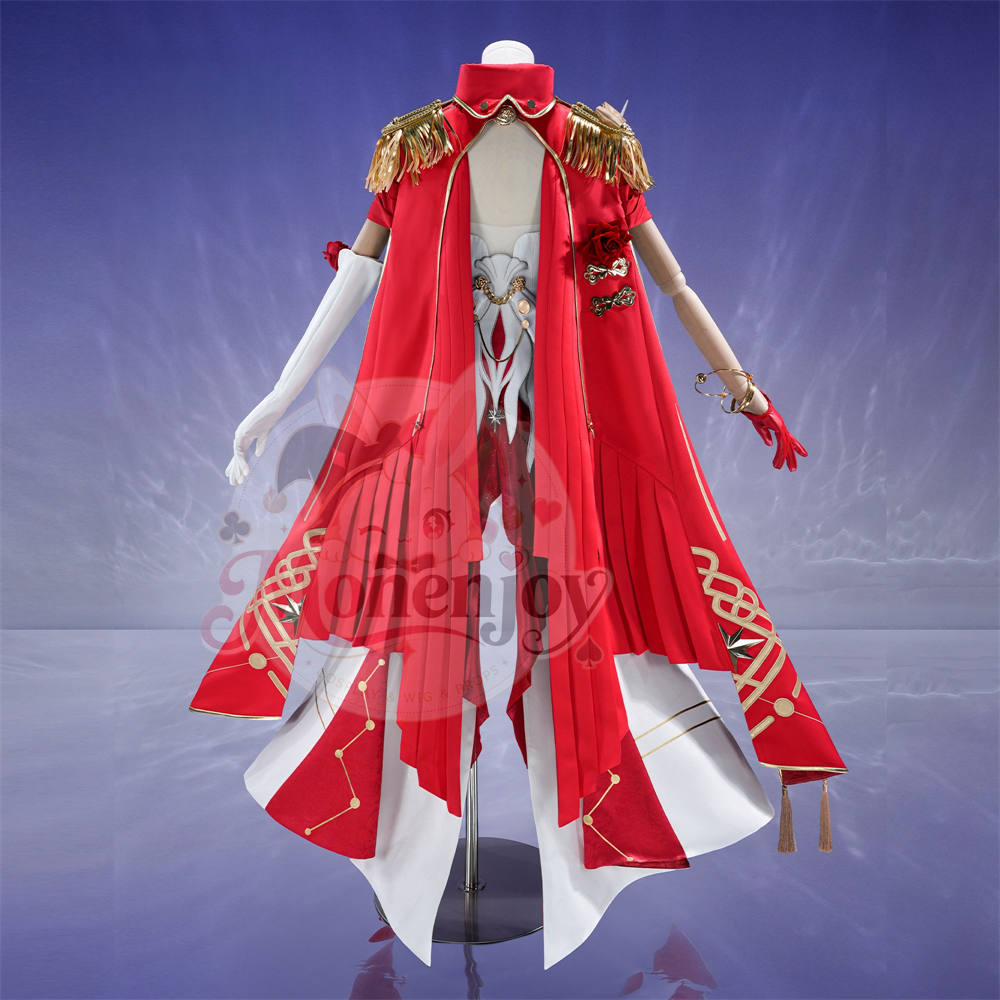 予約　Monenjoy　崩壊スターレイル　姫子　旅立ち　コスプレ衣装　ドレス　金属製パーツ＋サテン生地　イベント舞台対応 MONENJOY