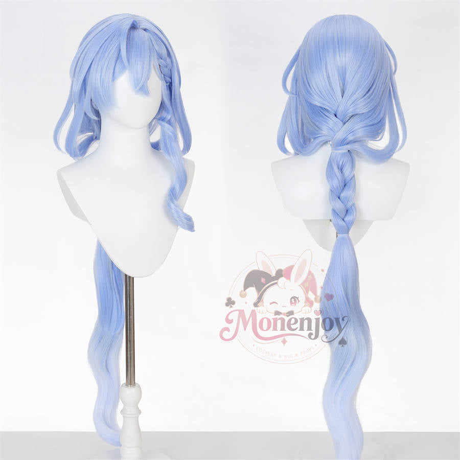 Monenjoy 崩壊スターレイル ロビン 夏空の歌 コスプレウィッグ 115cm｜耐熱 ラングウィッグ MONENJOY