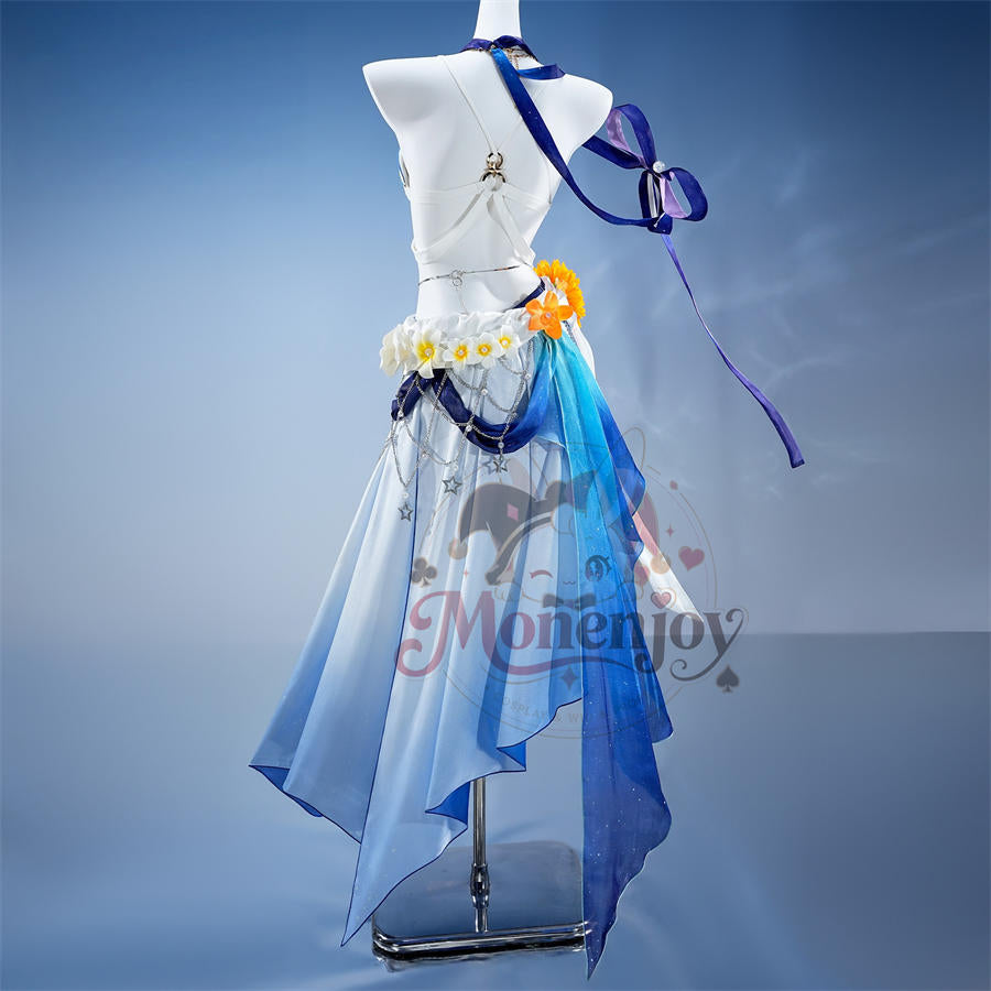 初回予約限定価格　Monenjoy 崩壊スターレイル ロビン 夏空の歌 コスプレ衣装｜金属製パーツ SSR級 MONENJOY