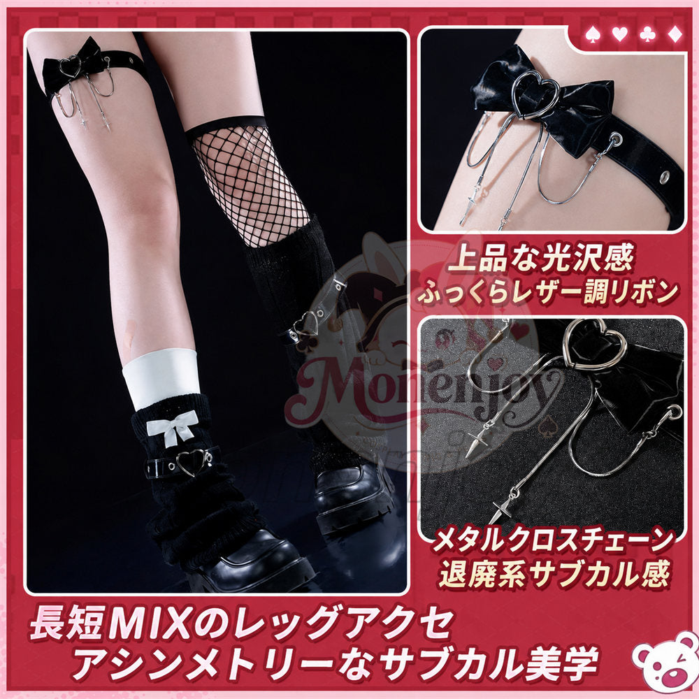 崩壊スターレイル 火花 スパークル「甘い夢の電波」コスプレ衣装｜ニット素材 フルセット ウィッグ・アクセサリー対応 舞台服 イベント用 Monenjoy
