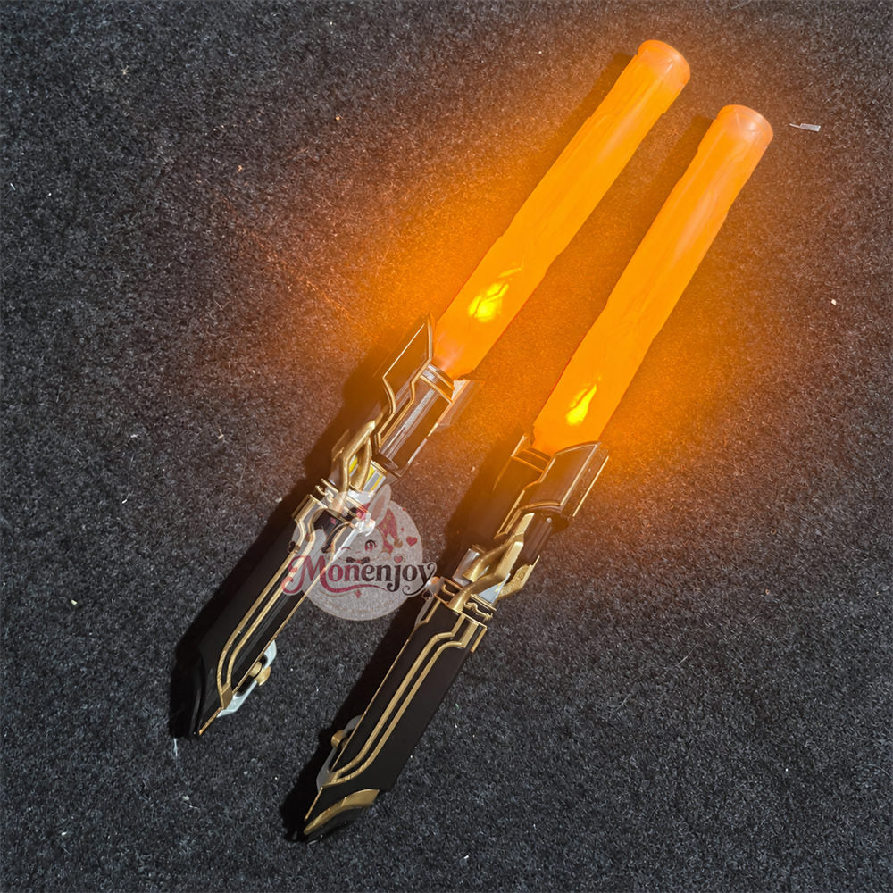 Monenjoy 崩壊スターレイル 開拓者・愉悦 コスプレ武器｜応援棒 55cm PLA製 発光・3形態変形