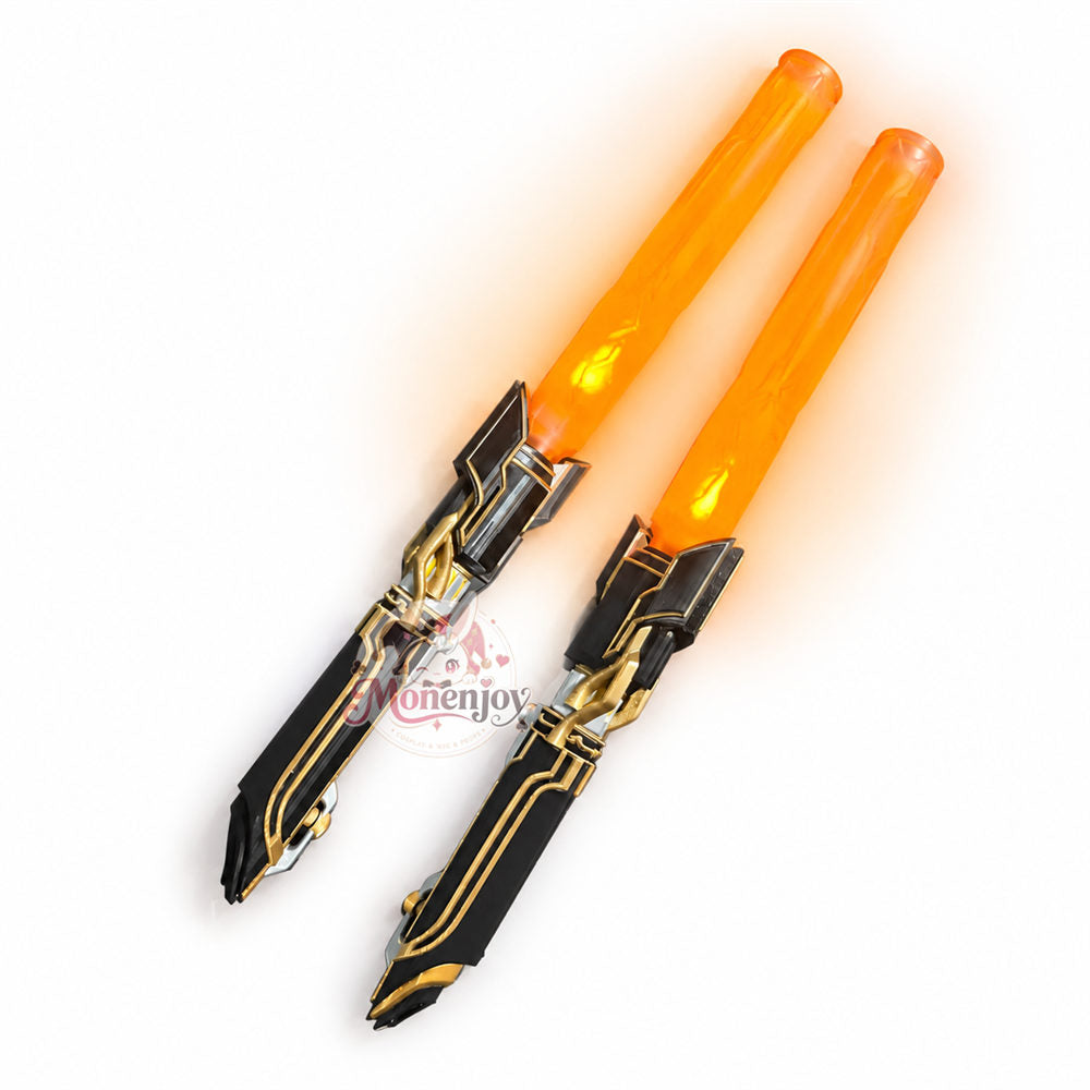 Monenjoy 崩壊スターレイル 開拓者・愉悦 コスプレ武器｜応援棒 55cm PLA製 発光・3形態変形
