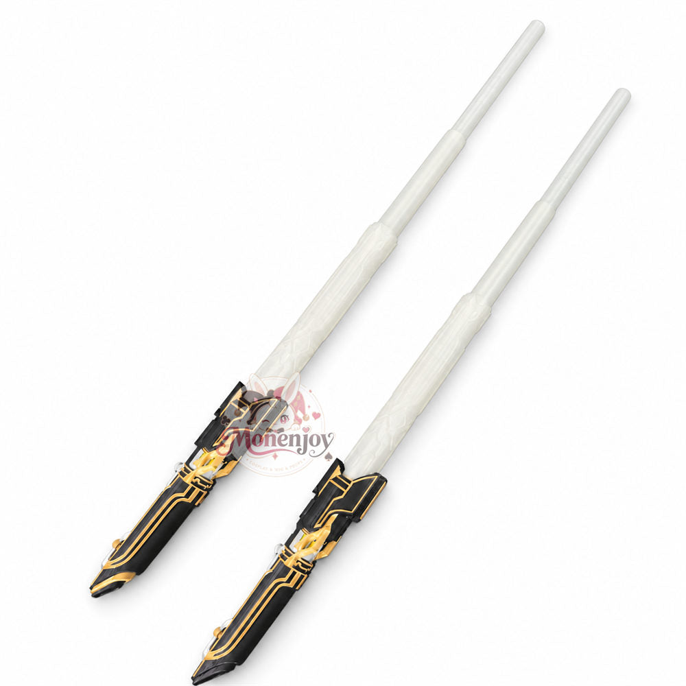 Monenjoy 崩壊スターレイル 開拓者・愉悦 コスプレ武器｜応援棒 55cm PLA製 発光・3形態変形