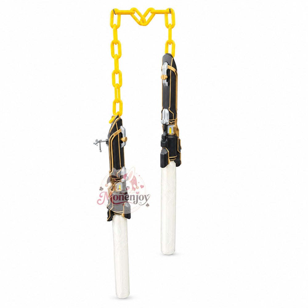 Monenjoy 崩壊スターレイル 開拓者・愉悦 コスプレ武器｜応援棒 55cm PLA製 発光・3形態変形