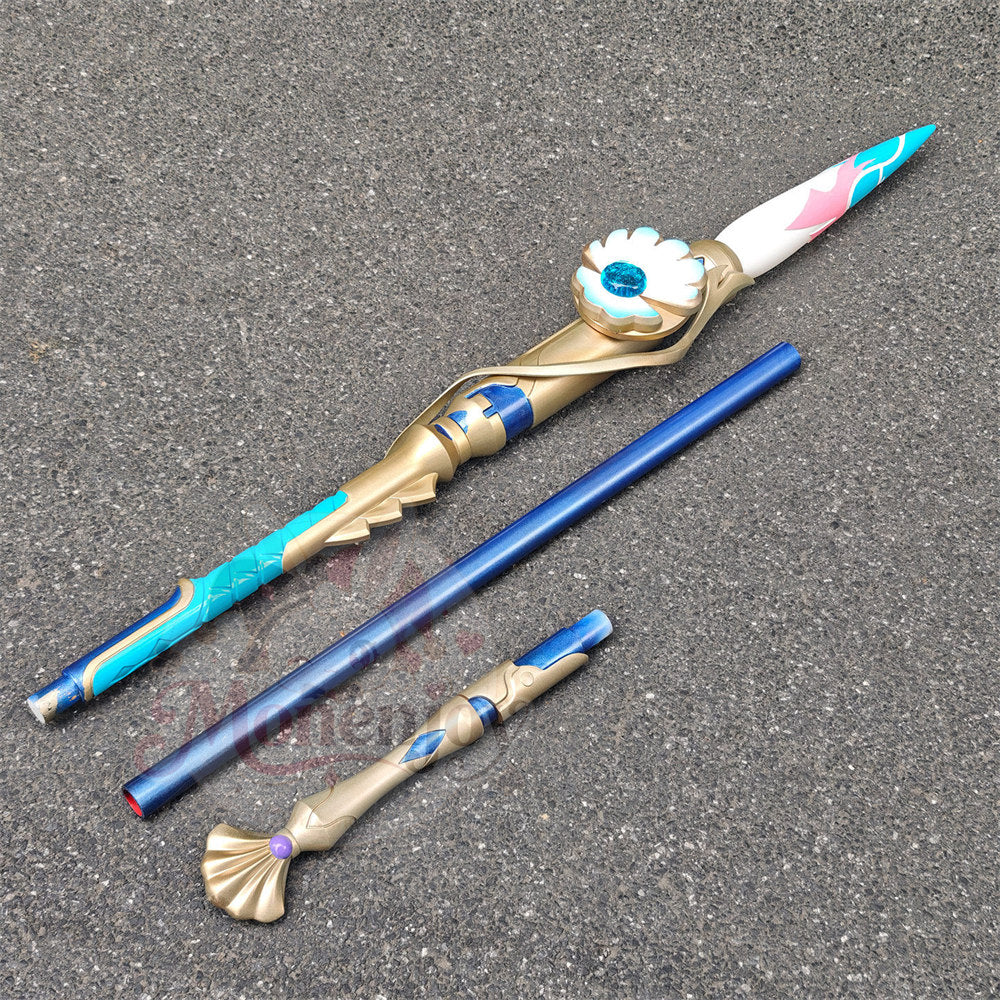 Monenjoy 崩壊スターレイル 　パール　モチーフ武器レプリカ　真珠 コスプレ武器｜毛筆 約190cm PU製 分割式 コスプレ道具 Monenjoy