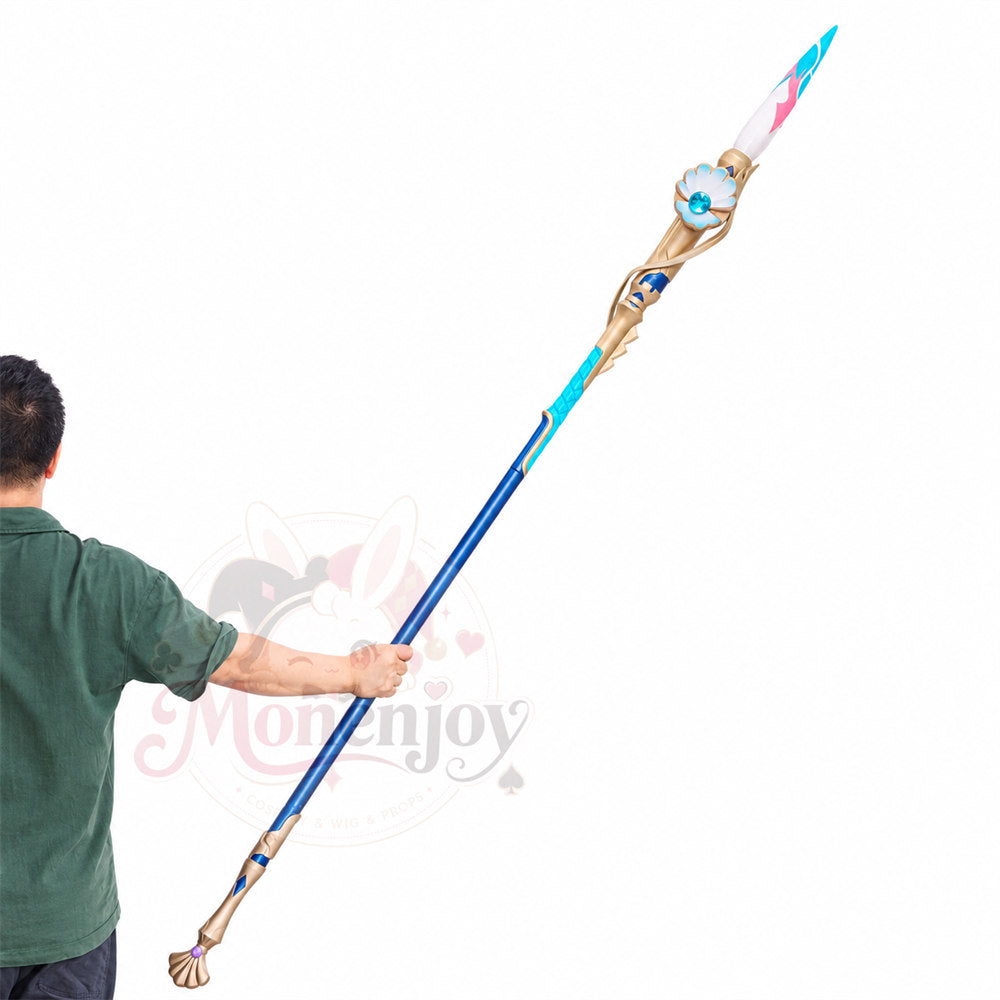 Monenjoy 崩壊スターレイル 　パール　モチーフ武器レプリカ　真珠 コスプレ武器｜毛筆 約190cm PU製 分割式 コスプレ道具 Monenjoy