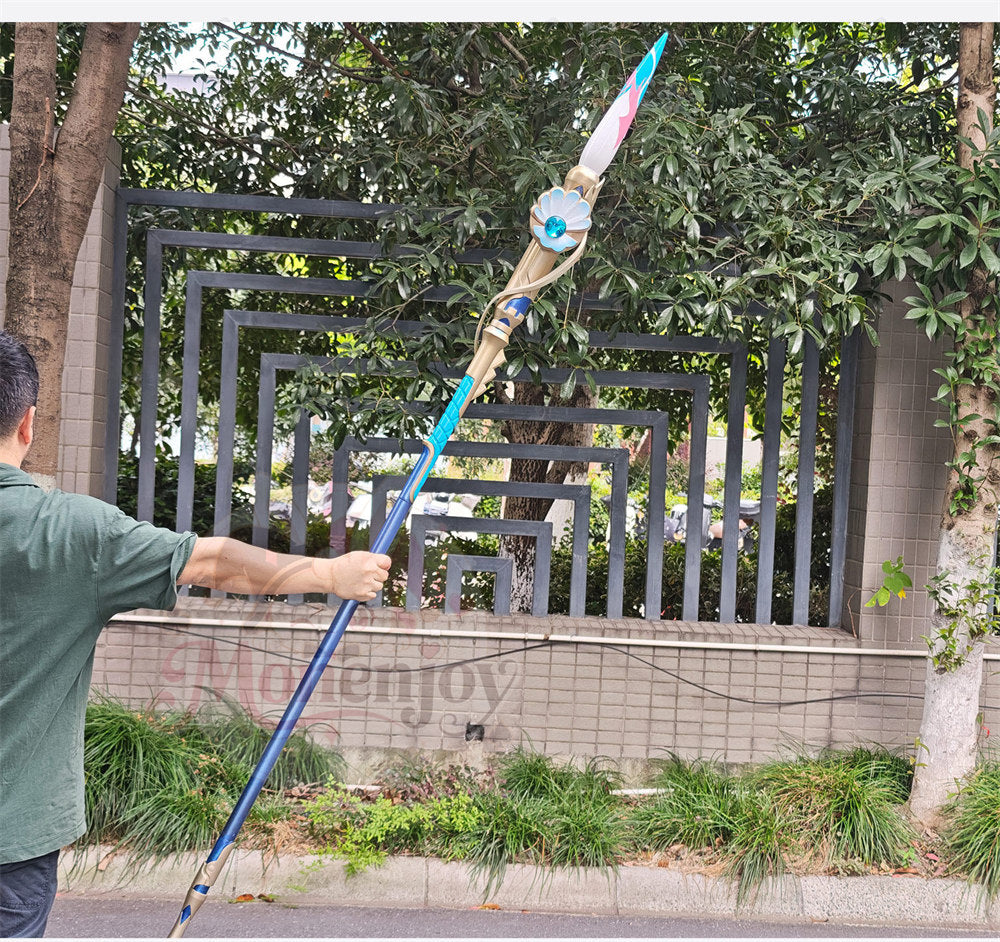 Monenjoy 崩壊スターレイル 　パール　モチーフ武器レプリカ　真珠 コスプレ武器｜毛筆 約190cm PU製 分割式 コスプレ道具 Monenjoy