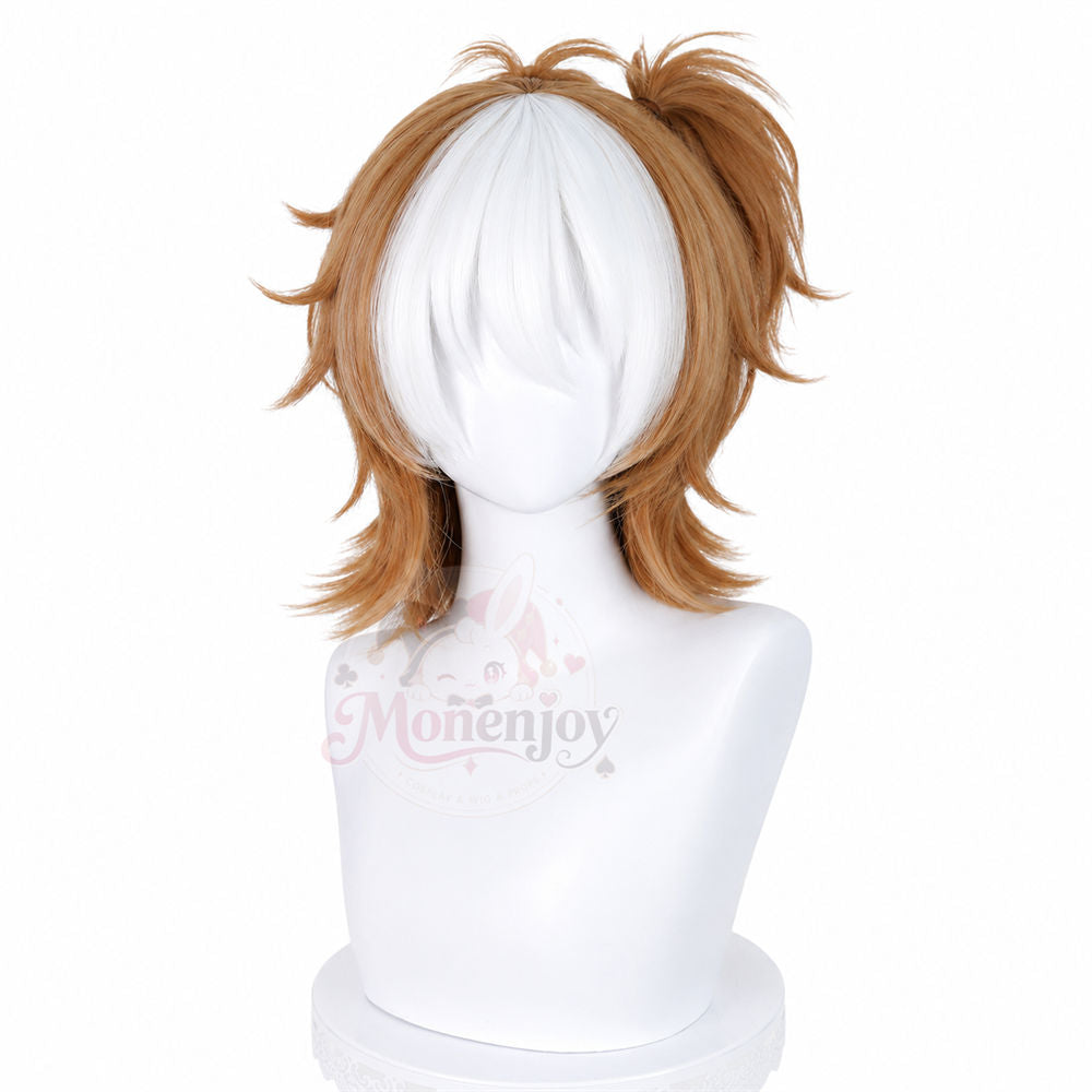 Monenjoy　アイデンティティ5　第五人格　LIPUPRIENDS　囚人　コスプレウィッグ　カツラ　40cm　鬘　イベント　LiPU FRiENDSコラボ　イベント舞台対応 MONENJOY