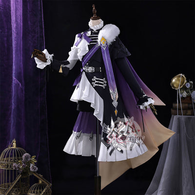 Monenjoy　原神 イルーガ コスプレ衣装 原神カフェ in ソウル・3D PLA製パーツ  舞台服　コスチューム MONENJOY