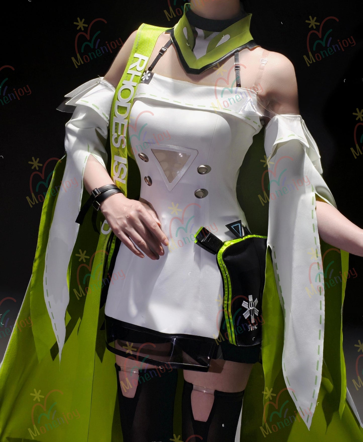 Monenjoy　アークナイツ　ケルシー　エスペランタ 　コスチューム　コスプレ衣装　Kal’tsit　3dpla材質パーツ　イベント舞台対応　ハロウィン MONENJOY