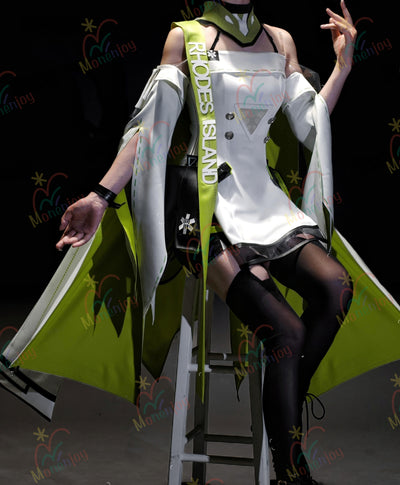 Monenjoy　アークナイツ　ケルシー　エスペランタ 　コスチューム　コスプレ衣装　Kal’tsit　3dpla材質パーツ　イベント舞台対応　ハロウィン MONENJOY