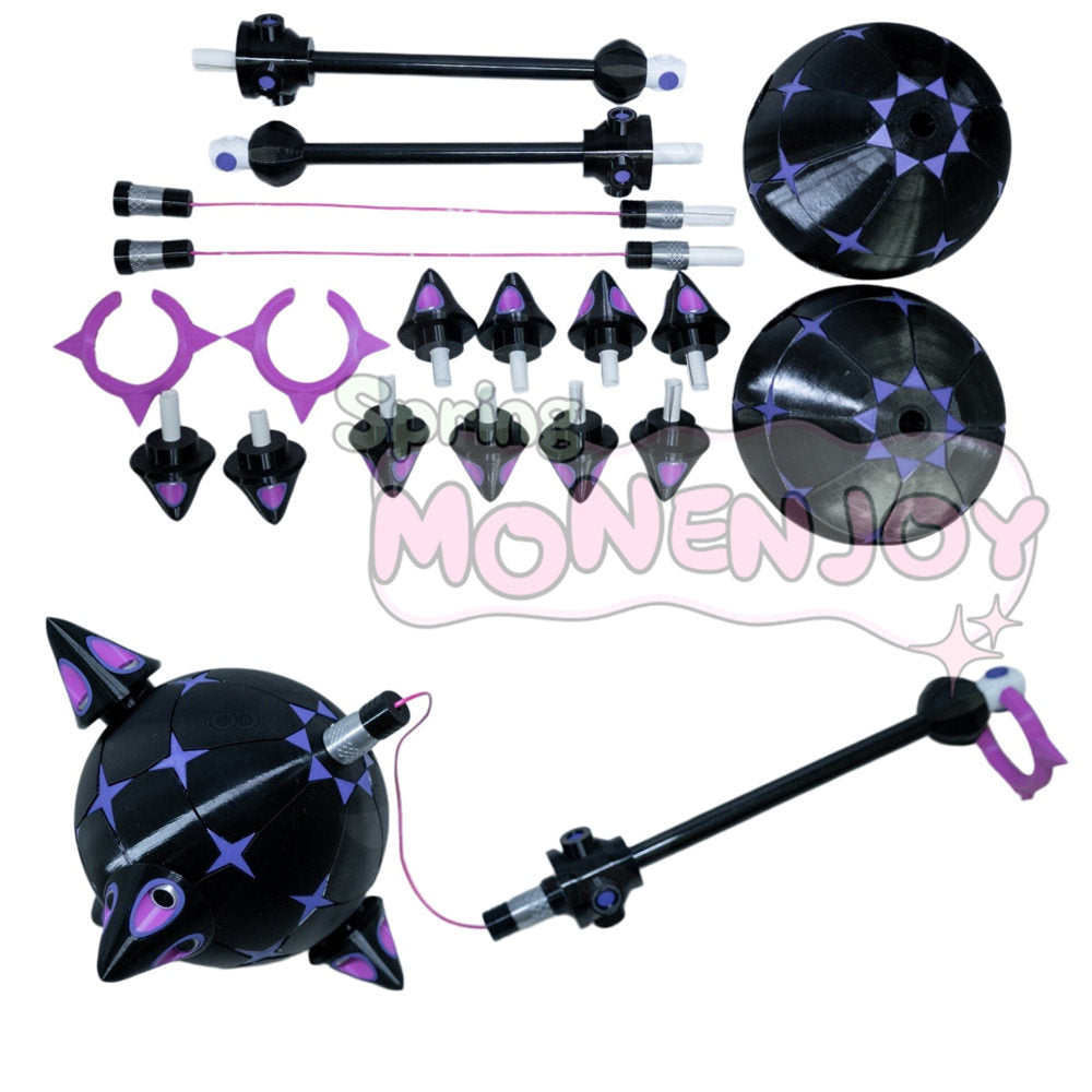 Monenjoy　ゼンゼロ　南宮羽 モーニングスター　モチーフ武器　80cm　Pla材質　コスプレ道具　武器モデル　PLA材質　 なんぐうゆう　妄想エンジェル MONENJOY