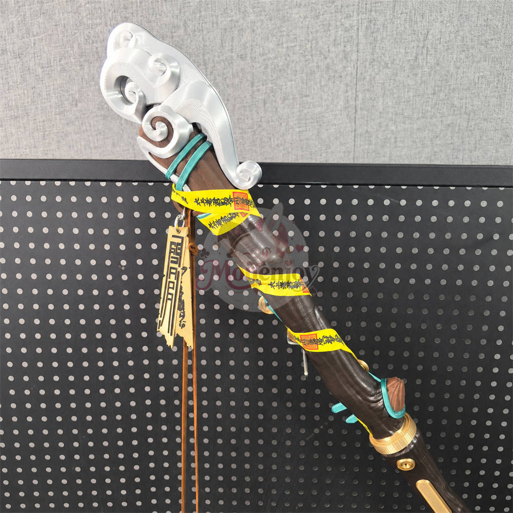Monenjoy 鳴潮 景燃(ジンラン コスプレ　提灯 170cm　モチーフ武器モデル ロングスタッフ　発光対応　レプリカ　PLA材質　 Monenjoy