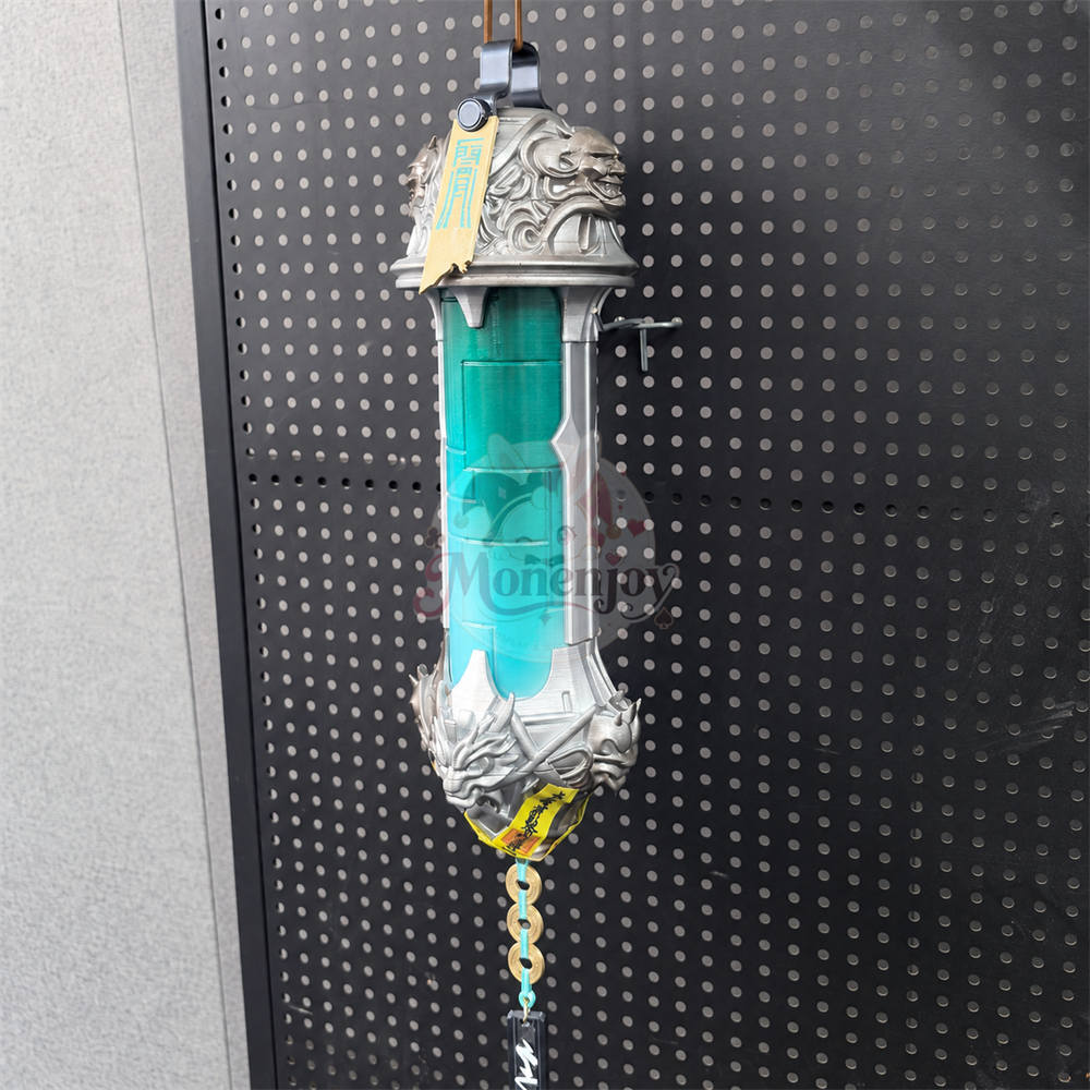 Monenjoy 鳴潮 景燃(ジンラン コスプレ　提灯 170cm　モチーフ武器モデル ロングスタッフ　発光対応　レプリカ　PLA材質　 Monenjoy