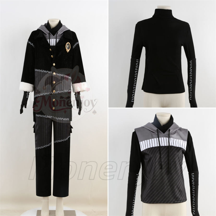 Monenjoy ツイステ ルーク・ハント クリスマス2025 コスプレ衣装｜Disney Twisted-Wonderland Rook Hunt 高品質コスチューム