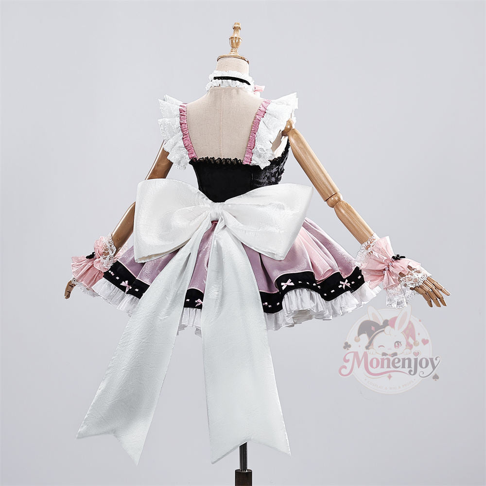 Monenjoy 魔法少女まどか☆マギカ　鹿目まどか コスプレ衣装｜Magia Day 2026 ドレス・サテン・3Dプリント装飾 まどマギ　ドレス