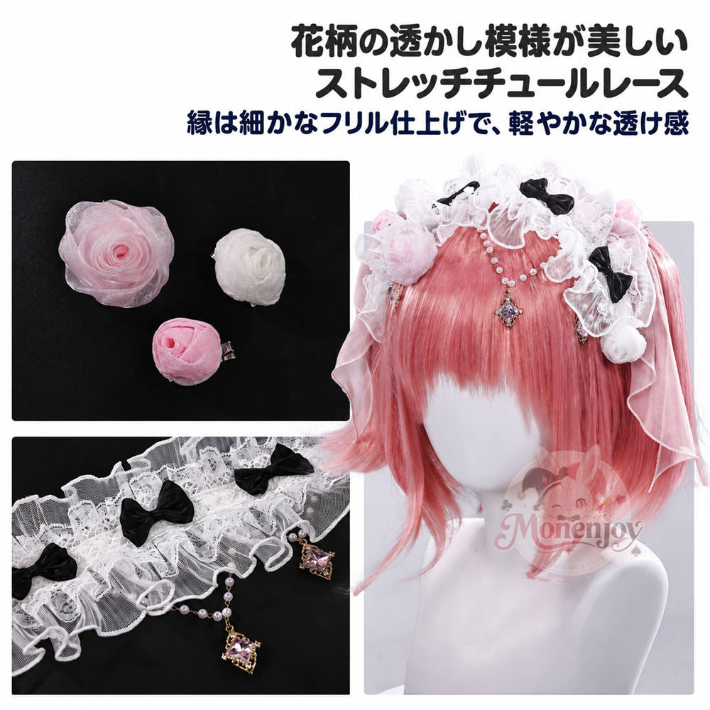Monenjoy 魔法少女まどか☆マギカ　鹿目まどか コスプレ衣装｜Magia Day 2026 ドレス・サテン・3Dプリント装飾 まどマギ　ドレス