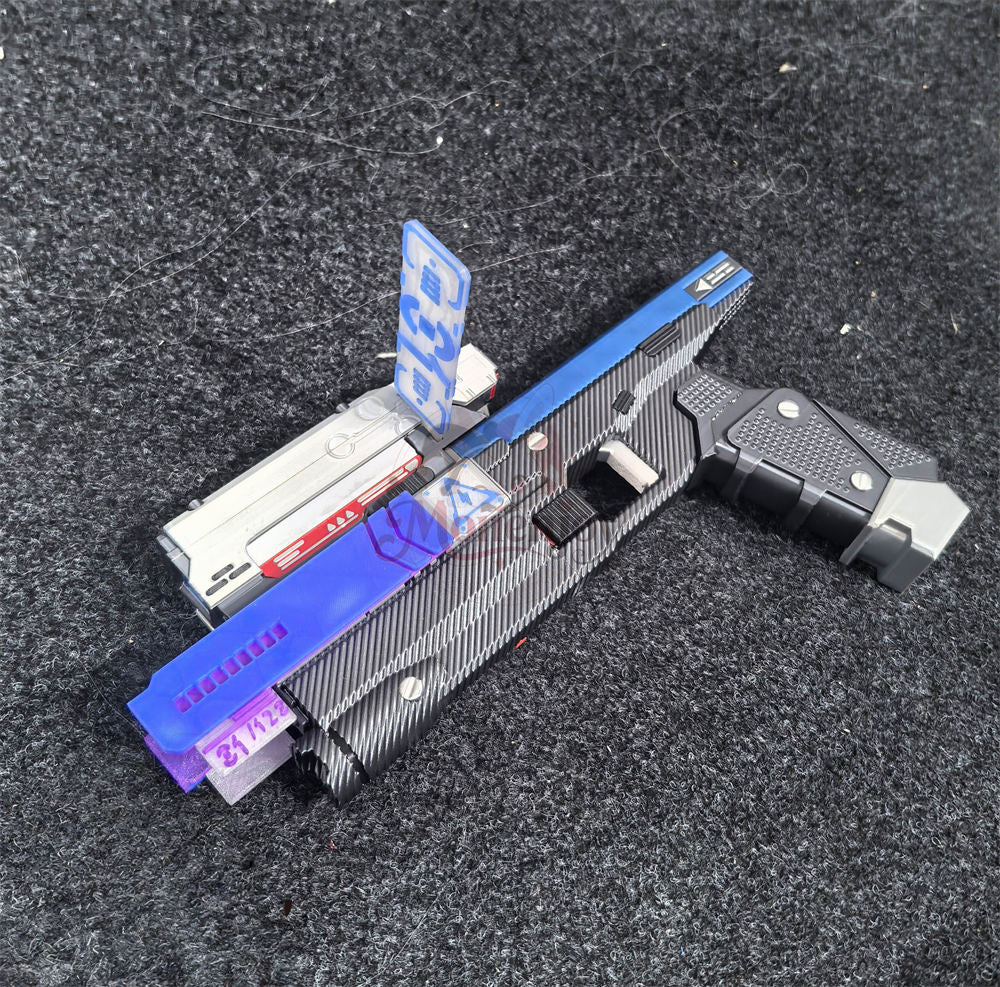 【Monenjoy】鳴潮 ルーシー スペクトラル・トリガー 武器モデル 35cm コスプレ道具 PLA素材 レプリカ 舞台撮影対応